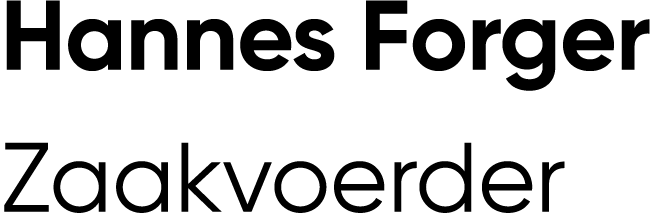 Hannes Forger – Zaakvoerder